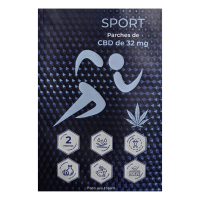 Parche Transdérmico de CBD Sport para Mulher 32 mg: 24 h Libertação Prolongada Parche Transdérmico de CBD Sport para Mulher 32 mg: 24 h Libertação Prolongada