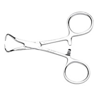 Pinza Backhaus, 10 cm. (ATÉ FIM DE EXISTÊNCIAS) Pinza Backhaus, 10 cm. (ATÉ FIM DE EXISTÊNCIAS)