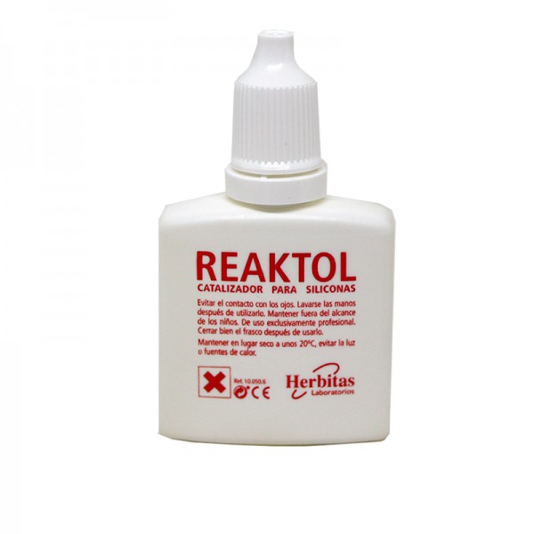 Catalisador líquido para siliconas Reaktol 20ml Catalisador líquido para siliconas Reaktol 20ml