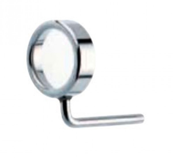 Lente pivotante para o otoscopio uni com fechamento encajable Riester, acréscimo 4x Lente pivotante para o otoscopio uni com fechamento encajable Riester, acréscimo 4x