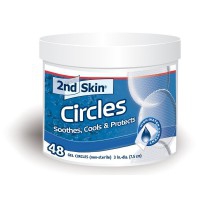 2ND SKIN: Apósitos hidratados de hidrogel (48 discos de 7,5cm)