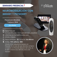 SEMINÁRIO DE NEUROMODULACIÓN COM MEDKEY E PHYSIOKEY - PRESENCIAL - 7 de fevereiro 2026 SEMINÁRIO DE NEUROMODULACIÓN COM MEDKEY E PHYSIOKEY - PRESENCIAL - 7 de fevereiro 2026