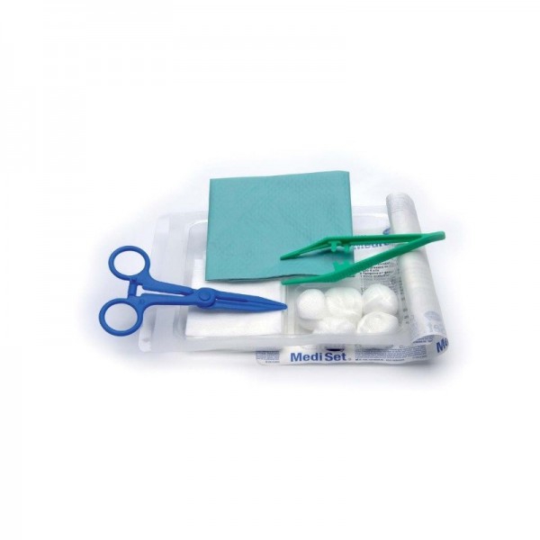 Set de curas Nº2 Mediset: Set de padres para o reparo de qualquer tipo de apósito (unidade) Set de curas Nº2 Mediset: Set de padres para o reparo de qualquer tipo de apósito (unidade)
