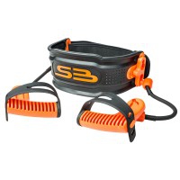 Borrachas de resistência, com empuñaduras e cinto Shadow Boxer Borrachas de resistência, com empuñaduras e cinto Shadow Boxer