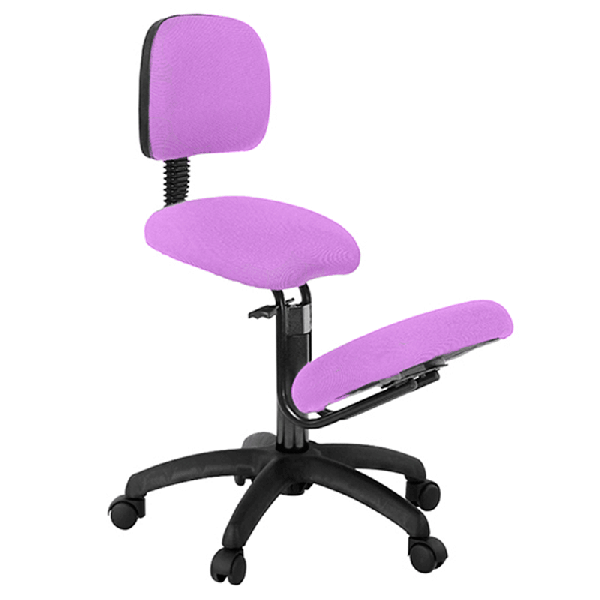 Cadeira ergonómica com arrodillamiento e respaldo, elevação a gás (cores disponíveis)