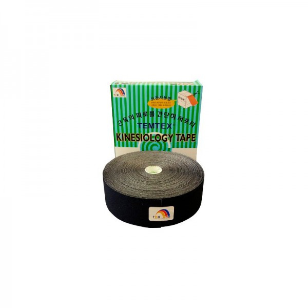Banda neuromuscular Temtex cor preta (5cm X 32m) Banda neuromuscular Temtex cor preta (5cm X 32m)