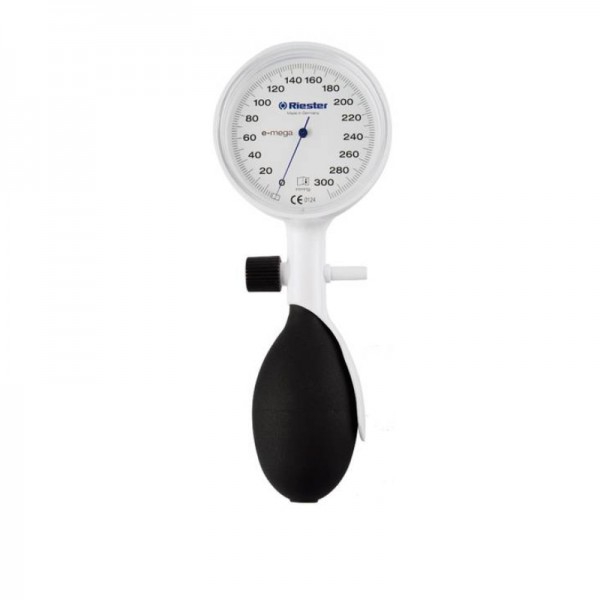 Tensiómetros aneroides Riester Set I, e-mega, com 3 Braçadeira desinfectable 1-cano, com caixa (2 cores disponíveis) Tensiómetros aneroides Riester Set I, e-mega, com 3 Braçadeira desinfectable 1-cano, com caixa (2 cores disponíveis)