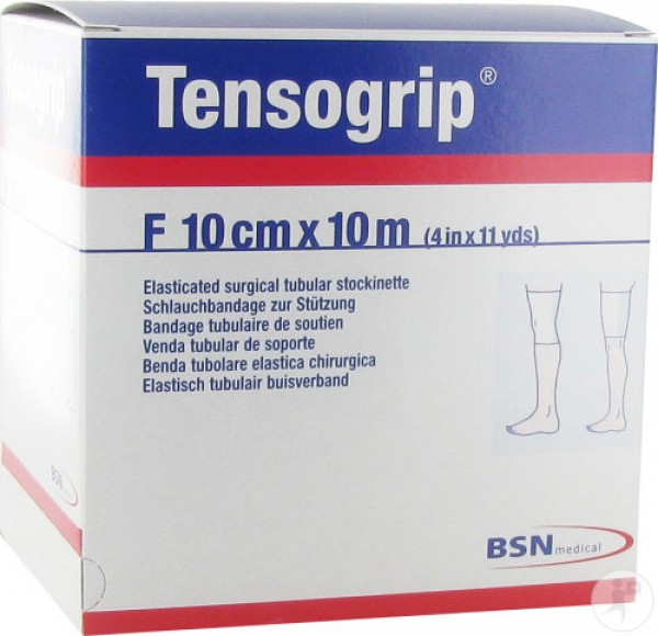 Tensogrip F Pernas Grossas e Muslos: Ligadura Tubular Compresiva com algodão (10 cm x 10 metros) Tensogrip F Pernas Grossas e Muslos: Ligadura Tubular Compresiva com algodão (10 cm x 10 metros)