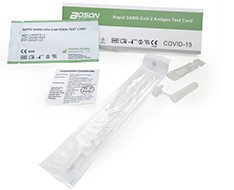 Teste de antígenos - saliva Teste de antígenos - saliva