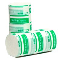 Soffban Synthetic 20 cm x 2,7 metros: Ligadura acolchada não-tecida (Caixa de seis unidades) Soffban Synthetic 20 cm x 2,7 metros: Ligadura acolchada não-tecida (Caixa de seis unidades)