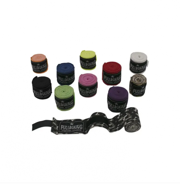 Ligadura Fullboxing: pensada para proteger as articulações ao boxear (3 e 5 metros) Ligadura Fullboxing: pensada para proteger as articulações ao boxear (3 e 5 metros)