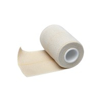 Venda elástica adesiva Sanitinas: alta elasticidade com adesivo hipoalergénico (várias medidas)