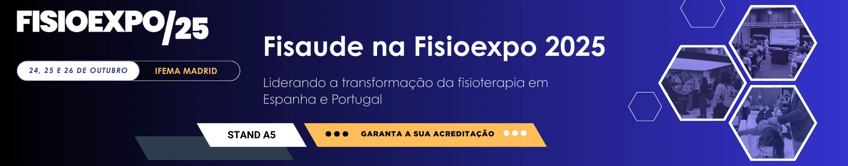 Oferta especial na sua acreditação para o FisioExpo 2025